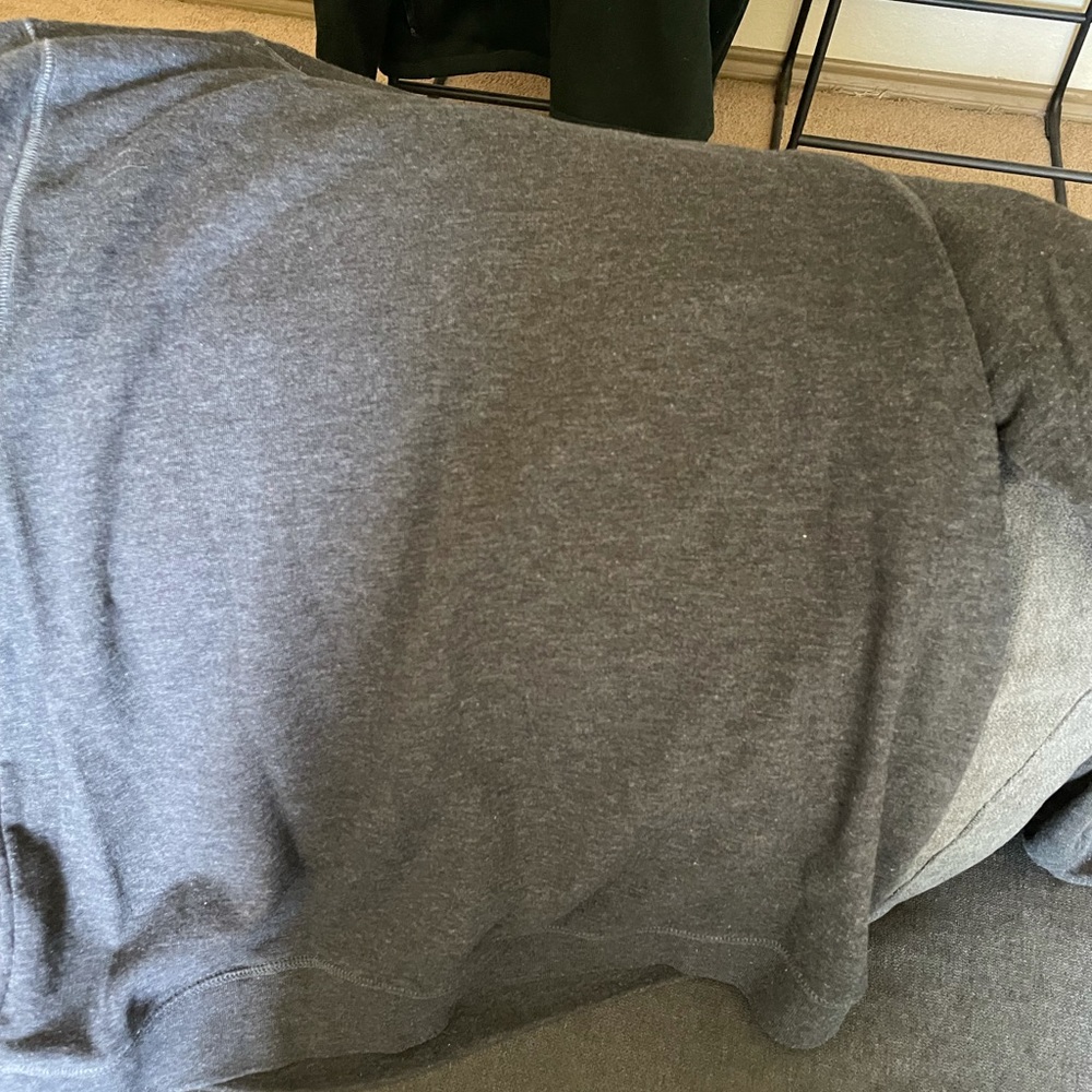 PINK grey and pink sweatshirt!  Very comfortable
